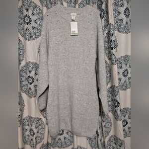 H&M Gray Knit Sweater Dress